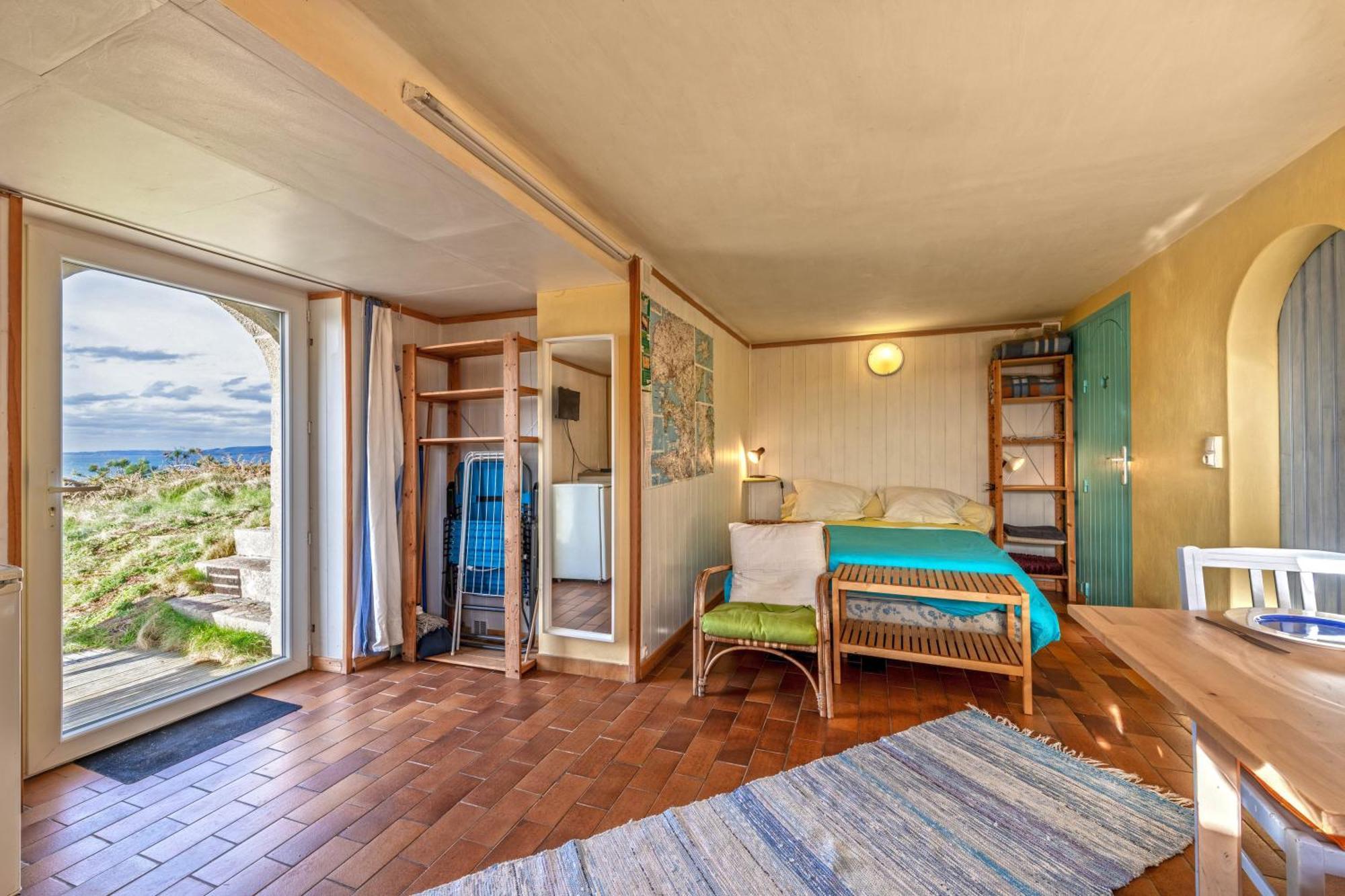 Studio Vue Sur Mer Plomodiern Extérieur photo